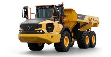 Dúmper articulado eléctrico Volvo A40 Electric: un diseño al servicio del rendimiento del operador