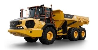 Dúmper articulado eléctrico Volvo A40 Electric: electrifique sus operaciones de transporte