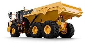 Dúmper articulado eléctrico Volvo A40 Electric, a la altura del desafío