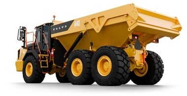 Dúmper articulado eléctrico Volvo A40 Electric, a la altura del desafío