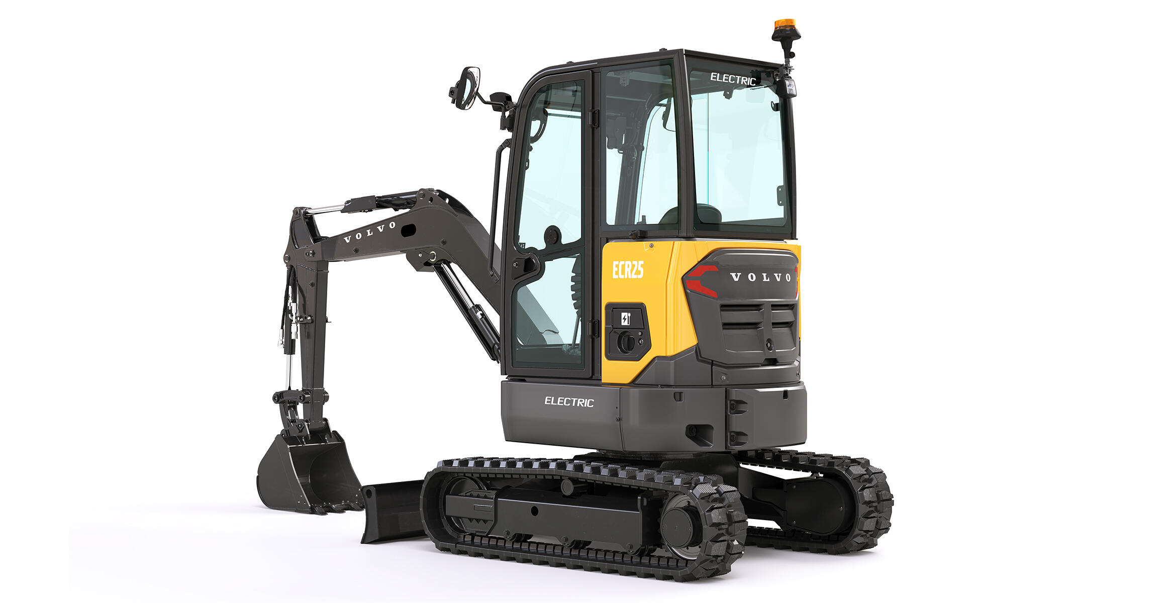 volvo electric compact excavators ecr25 electric