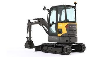 volvo electric compact excavators ecr25 electric