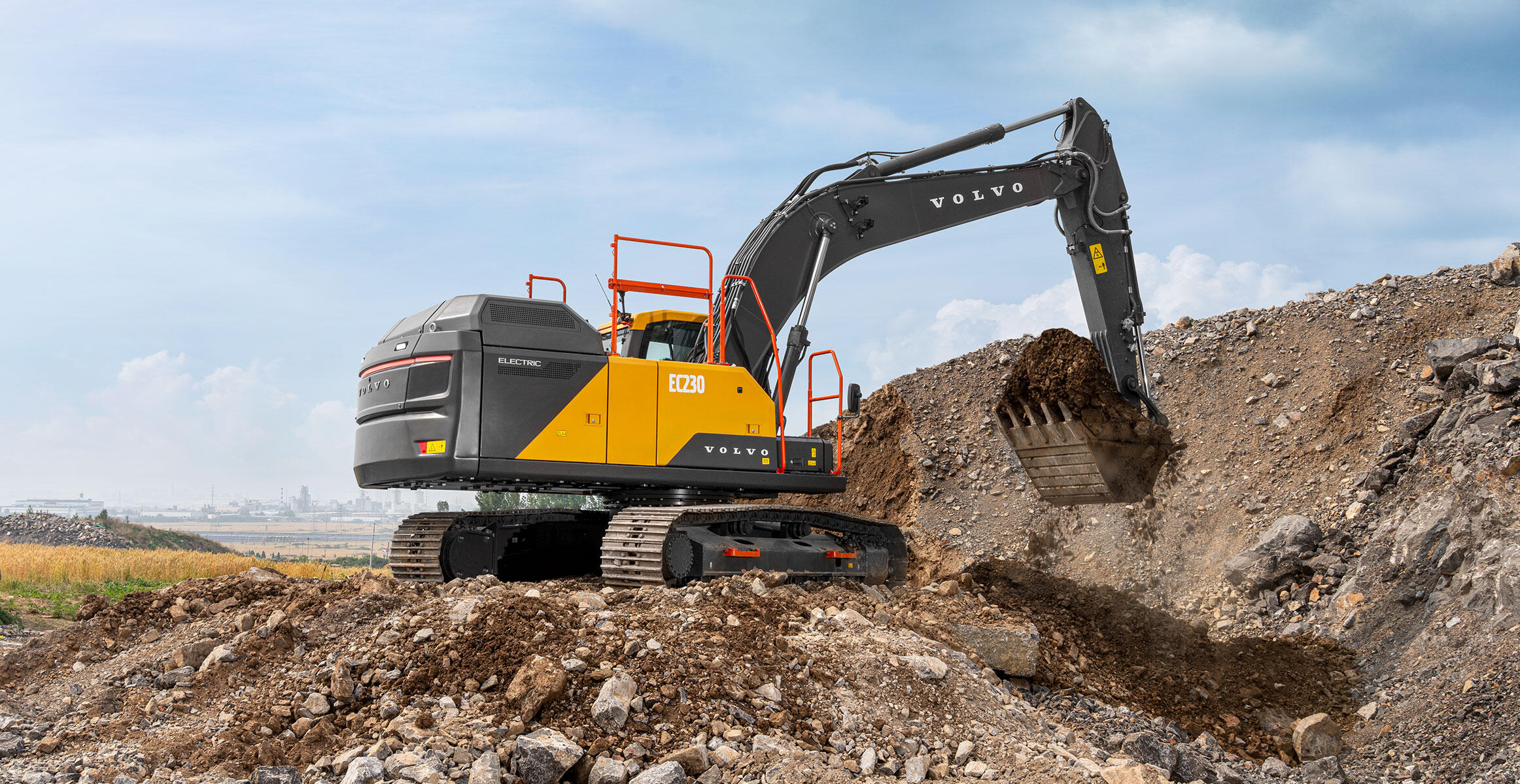 Escavadeira elétricas de esteira Volvo EC230 Electric