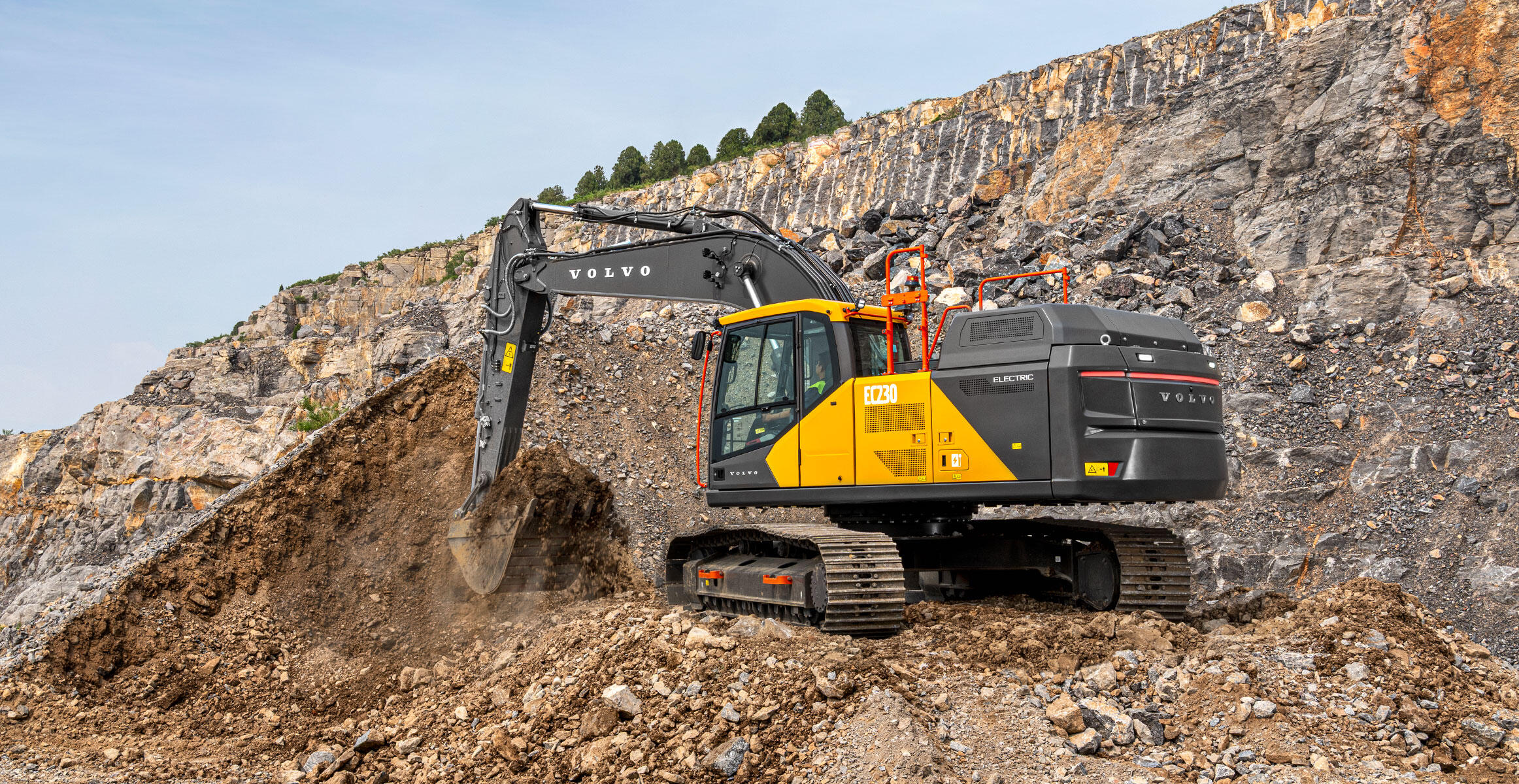 Escavadeira elétricas de esteira Volvo EC230 Electric