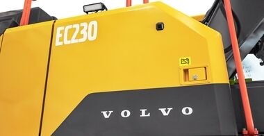 volvo electric crawler excavators ec230 electric