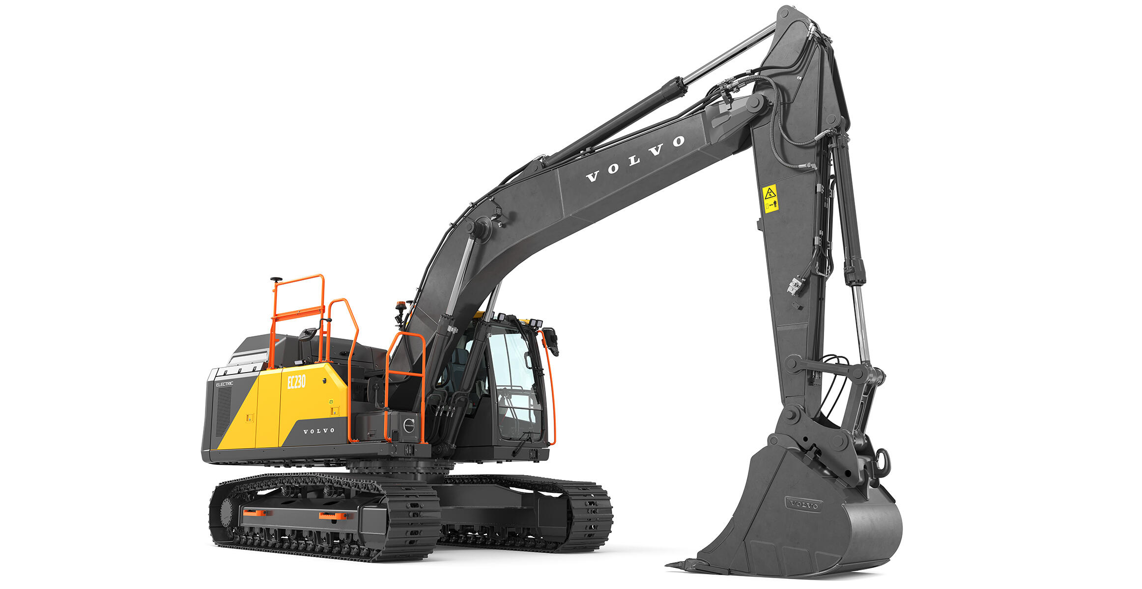 volvo electric crawler excavators ec230 electric