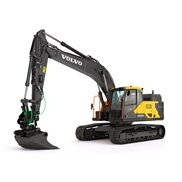 volvo electric crawler excavators ec230 electric