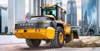 Volvo electric large wheel loaders l120 electric
