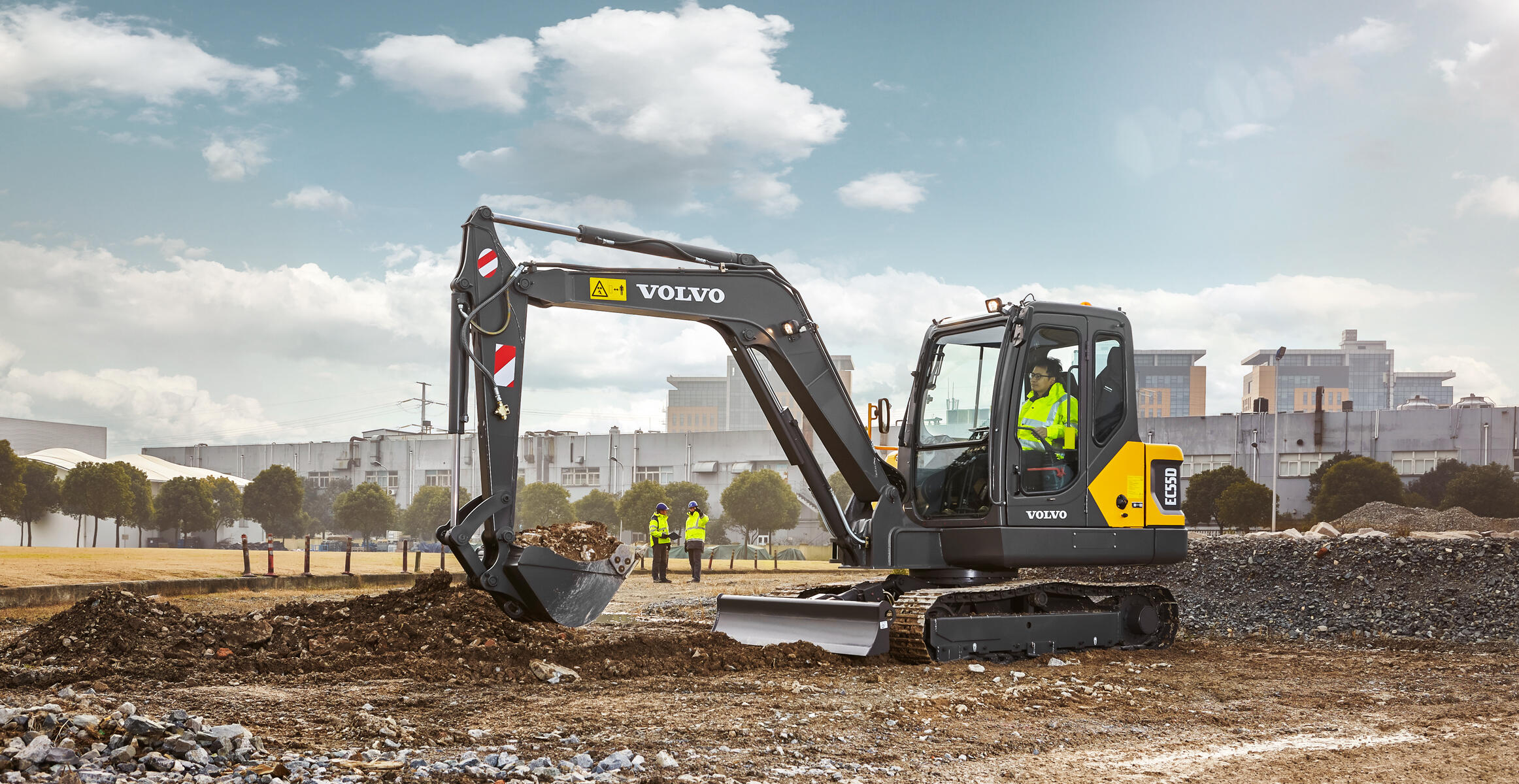EC55D Excavators Overview Volvo Construction Equipment