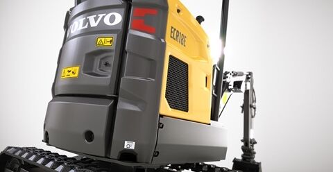 Volvo ECR18E – maskine og anvendelse
