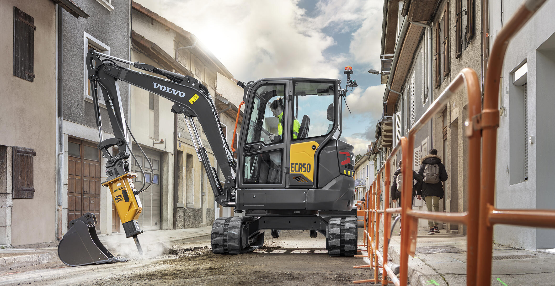 Volvo ECR50F – maskine og anvendelse
