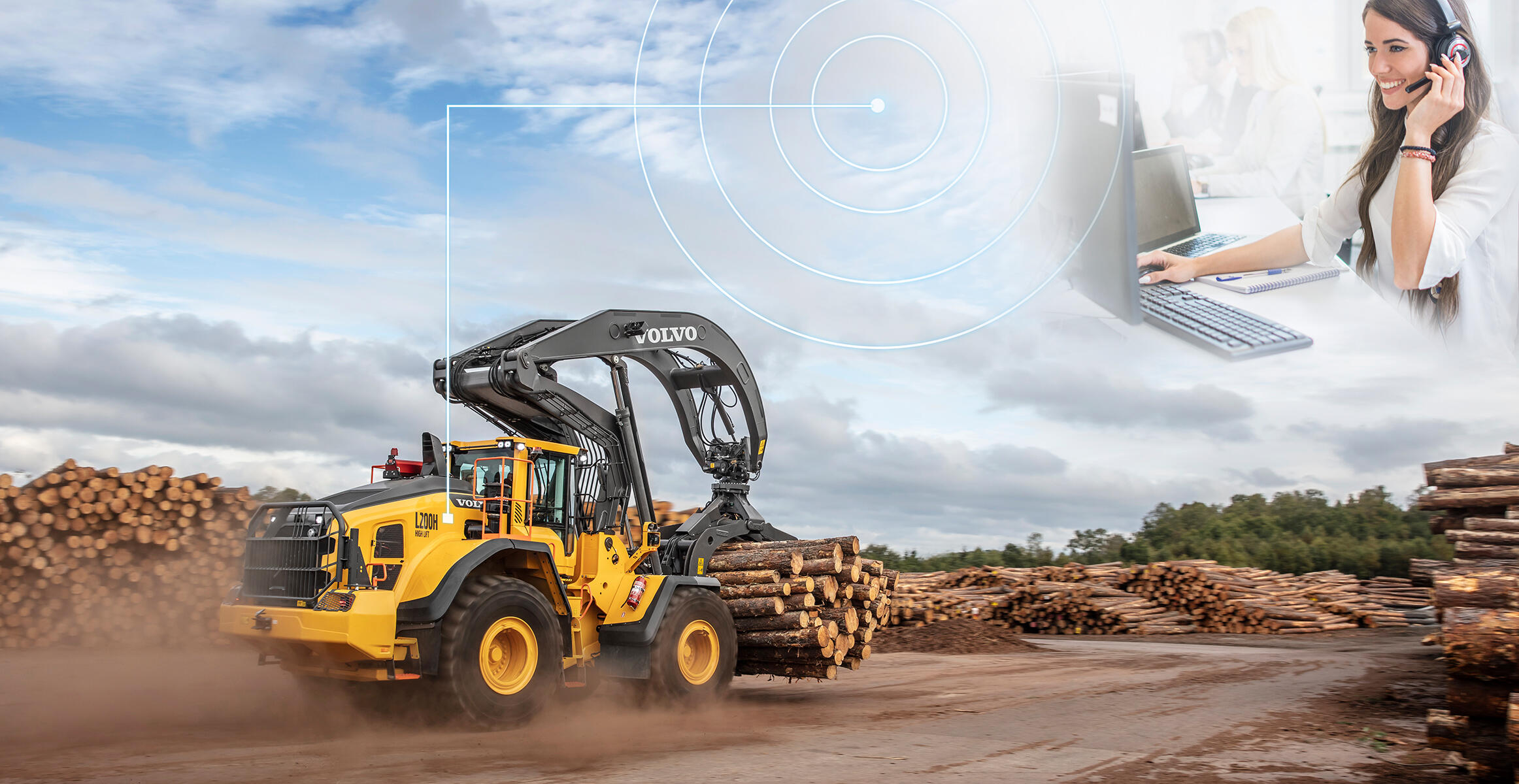 volvo large wheel loaders l200h hl