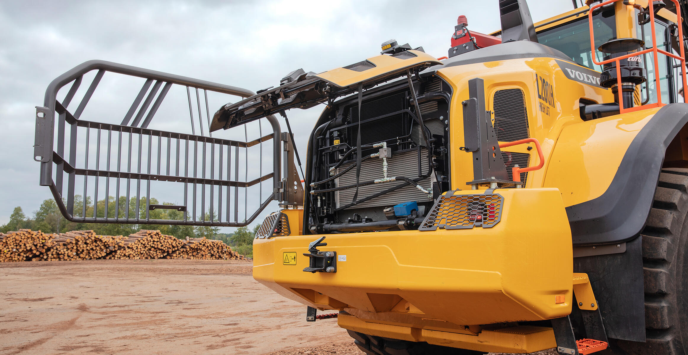 volvo large wheel loaders l200h hl