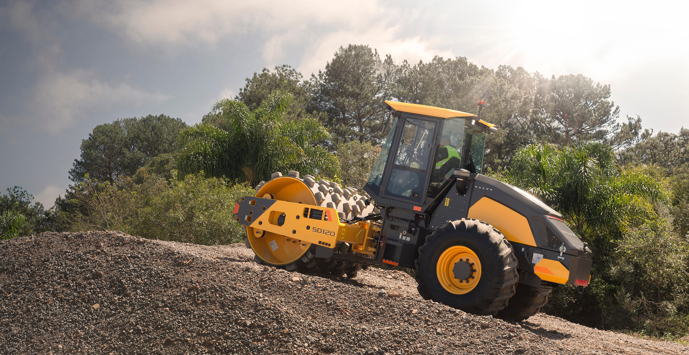 compactadores de suelos volvo sd120, nivel 3