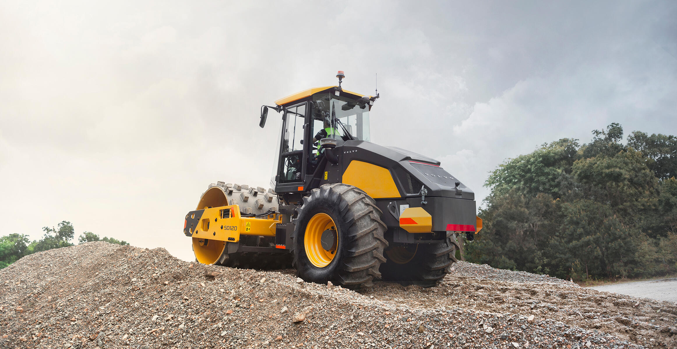 compactadores de suelos volvo sd120, nivel 3