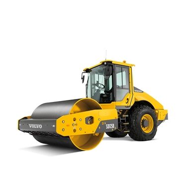 A Volvo SD125B soil compactor
