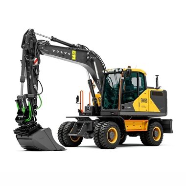 volvo wheeled excavators ew150 tier 4 final