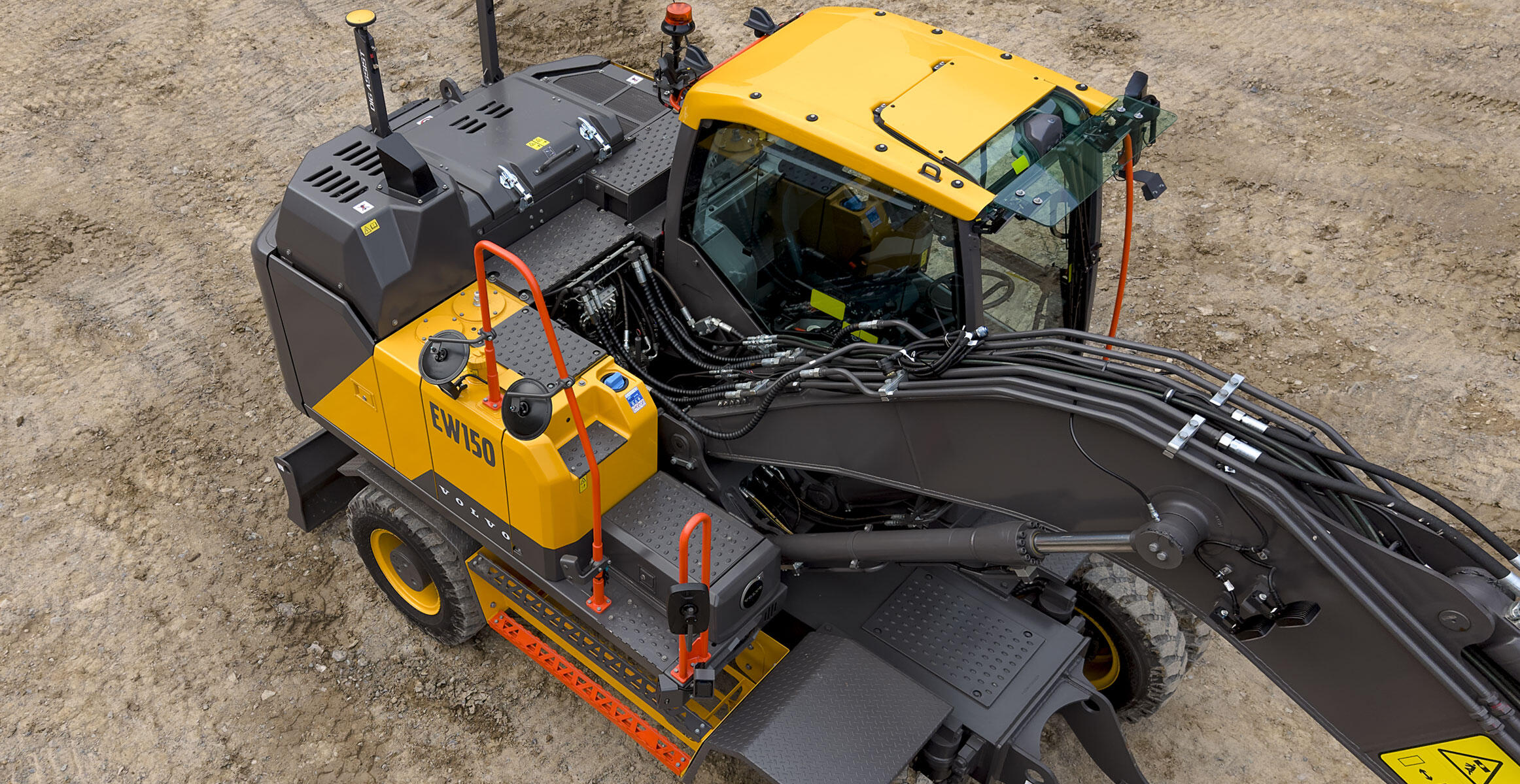 Volvo 휠 굴착기 EW150 China IV