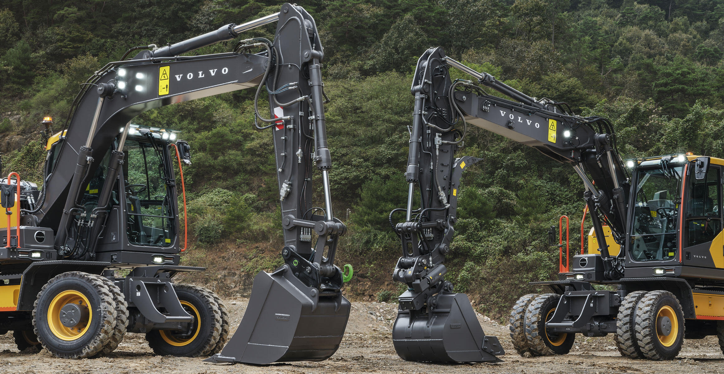 Volvo 휠 굴착기 EW150 China IV