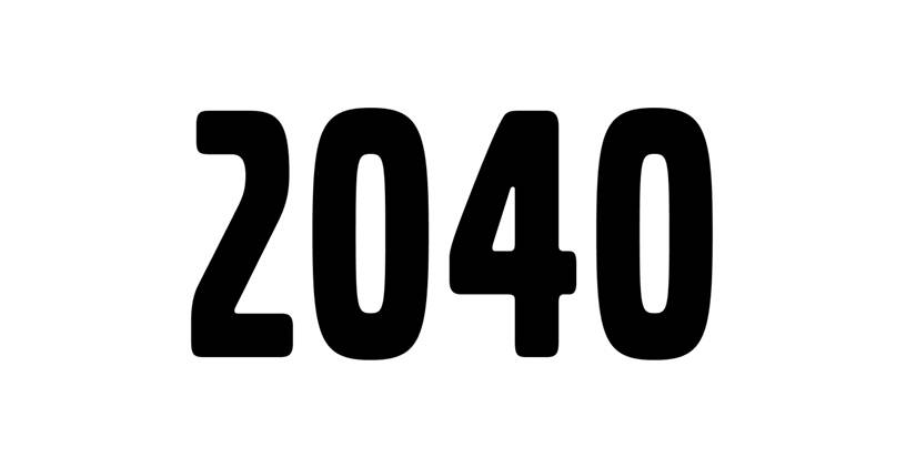 Icon illustrating 2040
