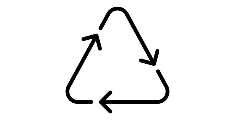 Icon illustrating a cycle 