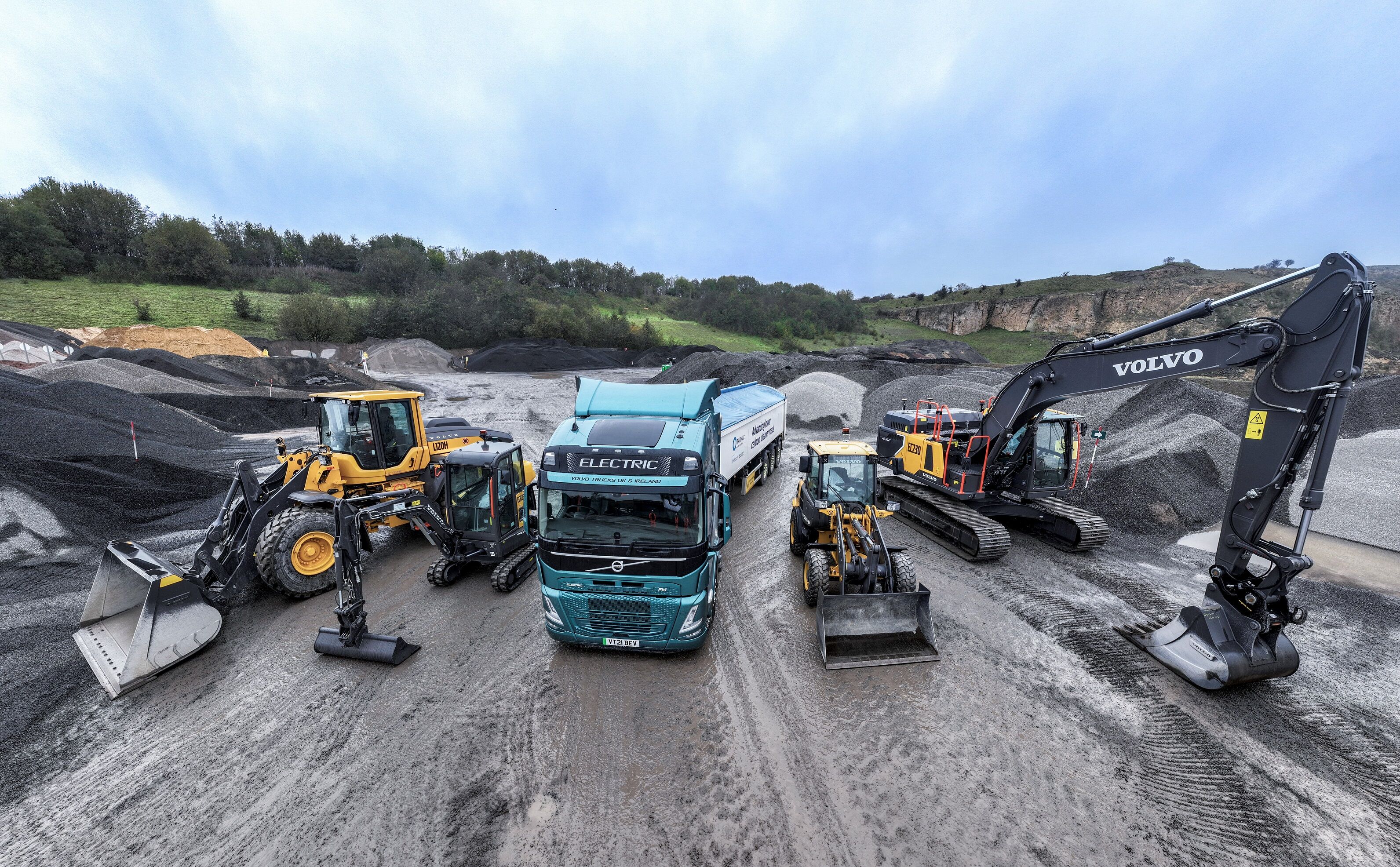 Volvo CE partners with CRH to decarbonize construction