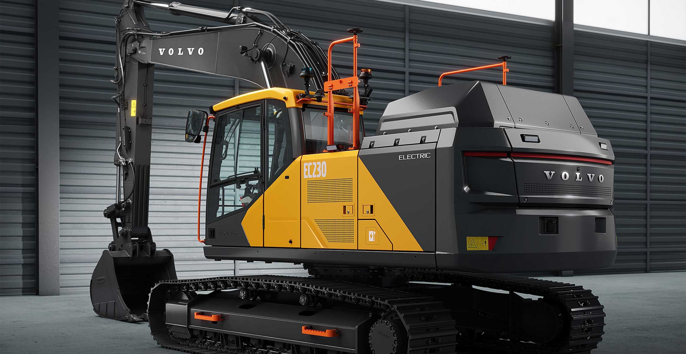 Updated Volvo EC230 Electric boasts full day operation Updated Volvo EC230 Electric boasts full day operation