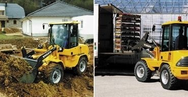 Compact wheel loader