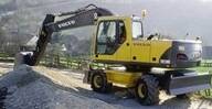 wheeled excavators