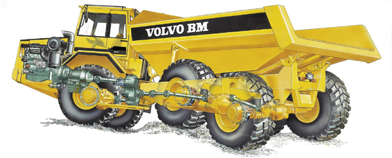 ミニカー volvo BM A35 A35 - Volvo BM : Volvo Construction Equipment