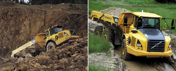 A25D 6x6 with D9 engine