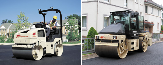 Ingersoll Rand asphalt compactors