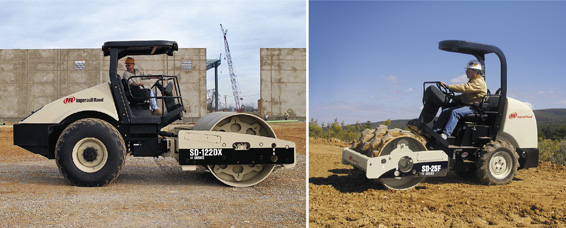 Ingersoll Rand soil compactors