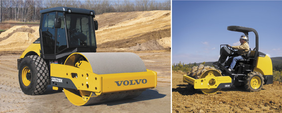 Volvo soil compactors