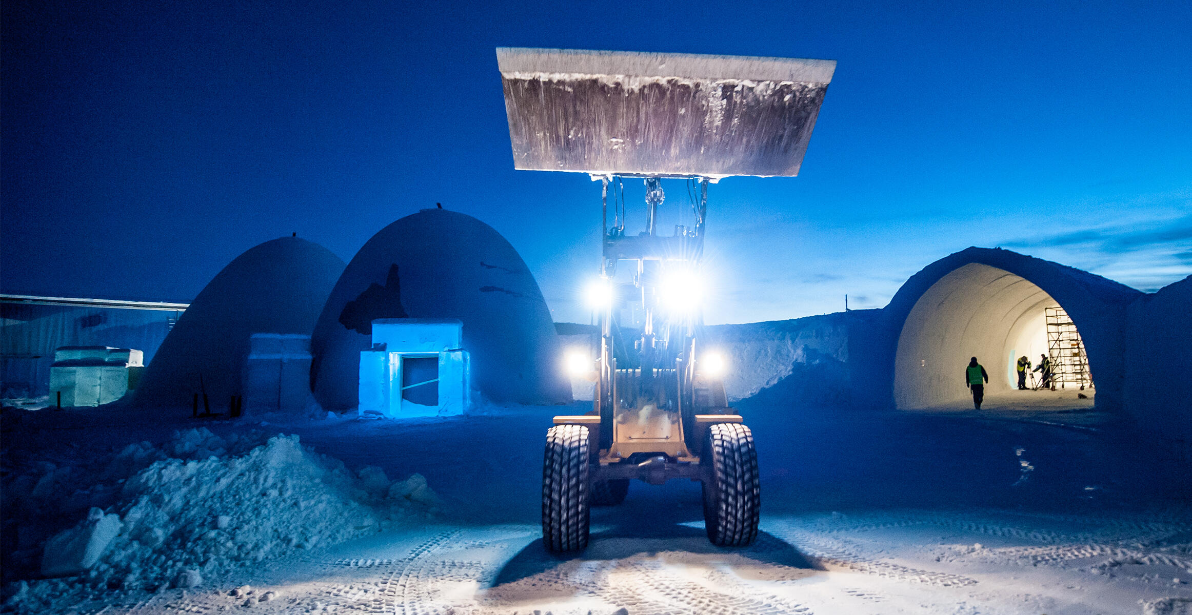 Volvo Construction Equipment - Building Tomorrow - ICEHOTEL Jukkasjärvi