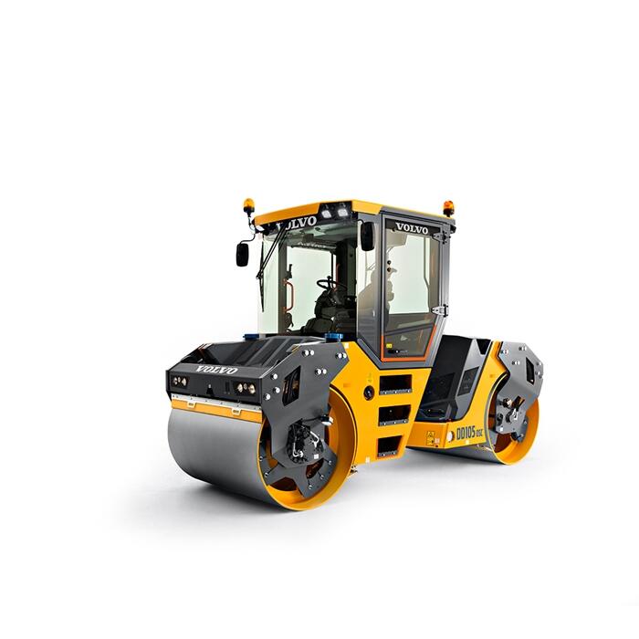 Volvon asfalttijyrä DD105 OSC T4F
