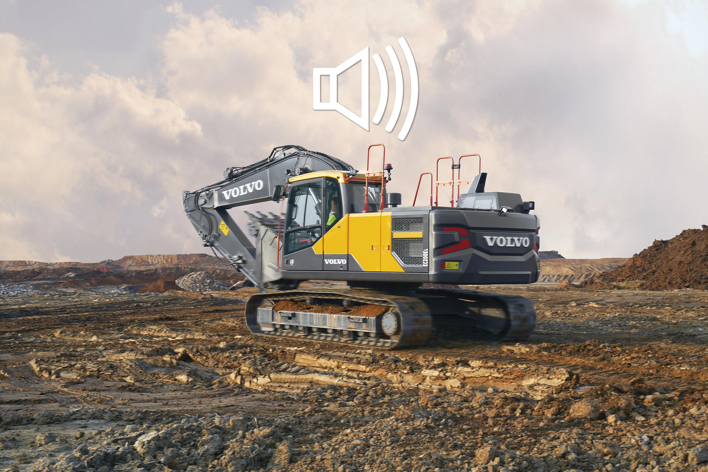 Koparka gąsienicowa Volvo EC200E