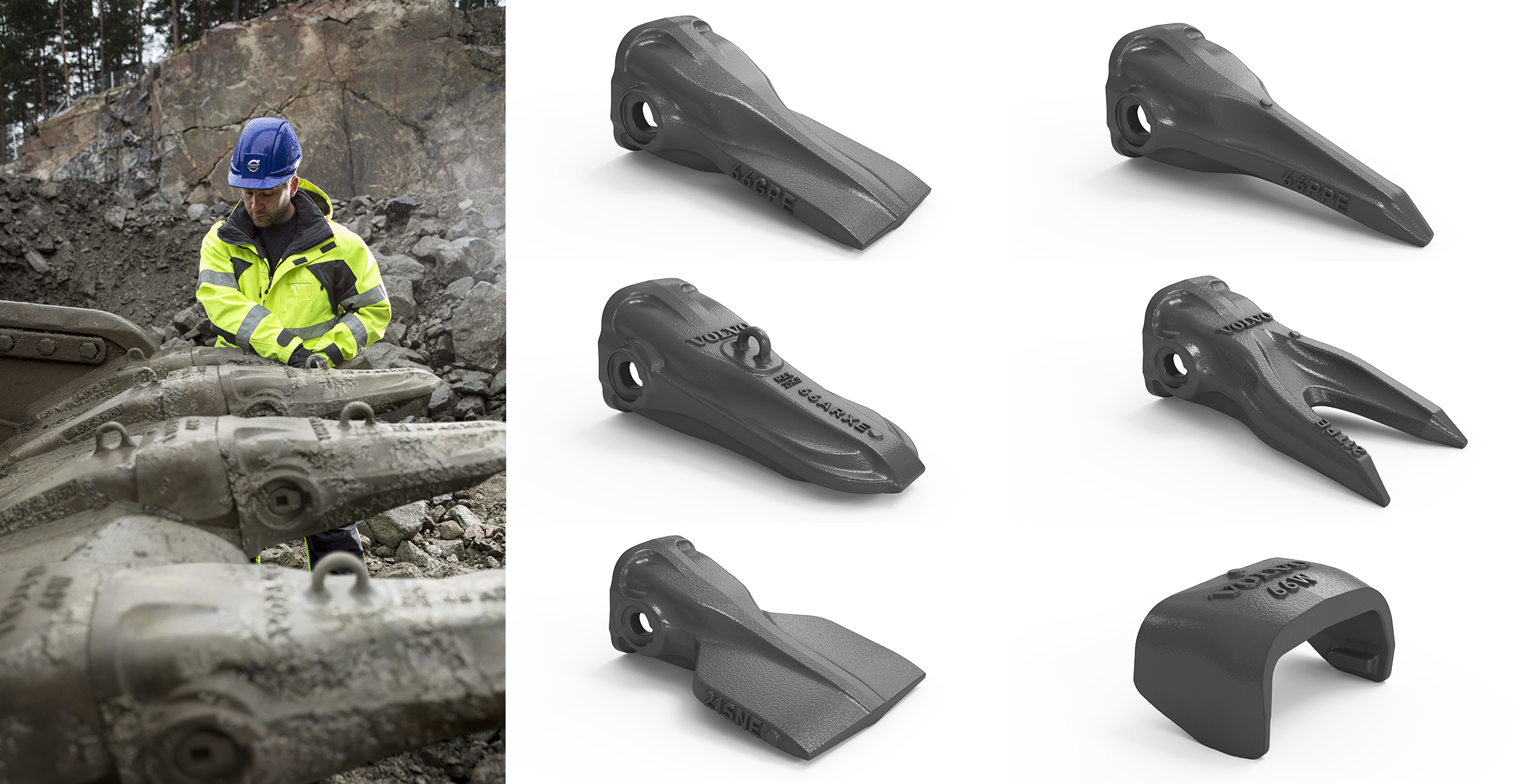 Volvo S New Generation Tooth System Gives Buckets