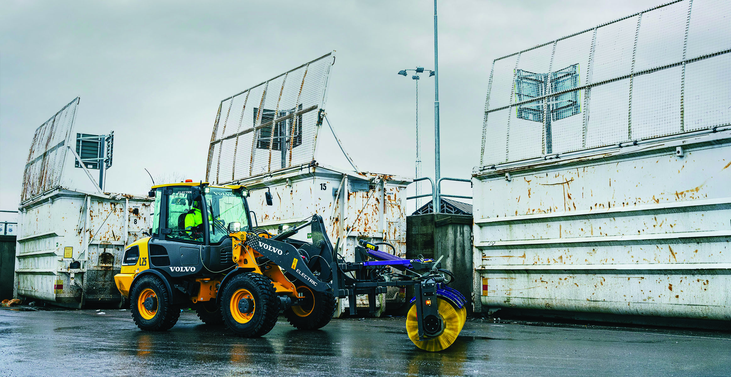L25 Electric - Recyclingeinsatz