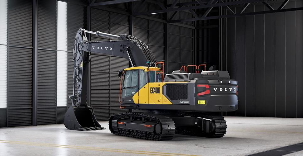 Volvo CE's nye hybridgravere