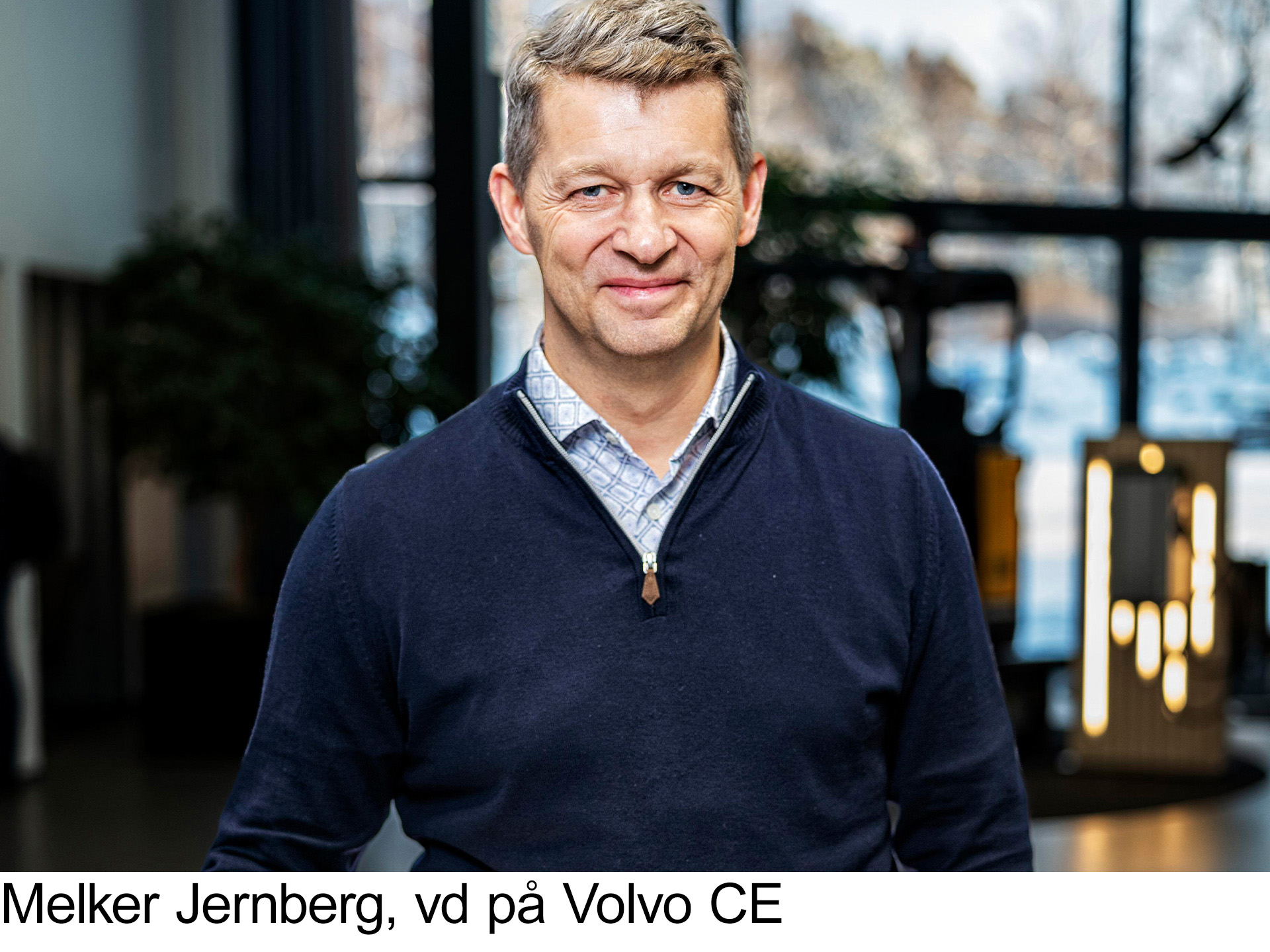 Melker Jernberg, vd på Volvo CE