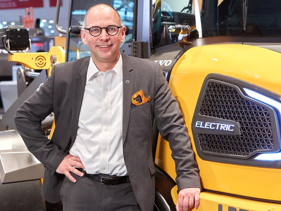 Thomas Bitter, Head of the Compact Business Unit at Volvo CE