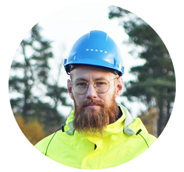 Niklas Samuelsson, Customer Site Performance Service Owner w Volvo CE