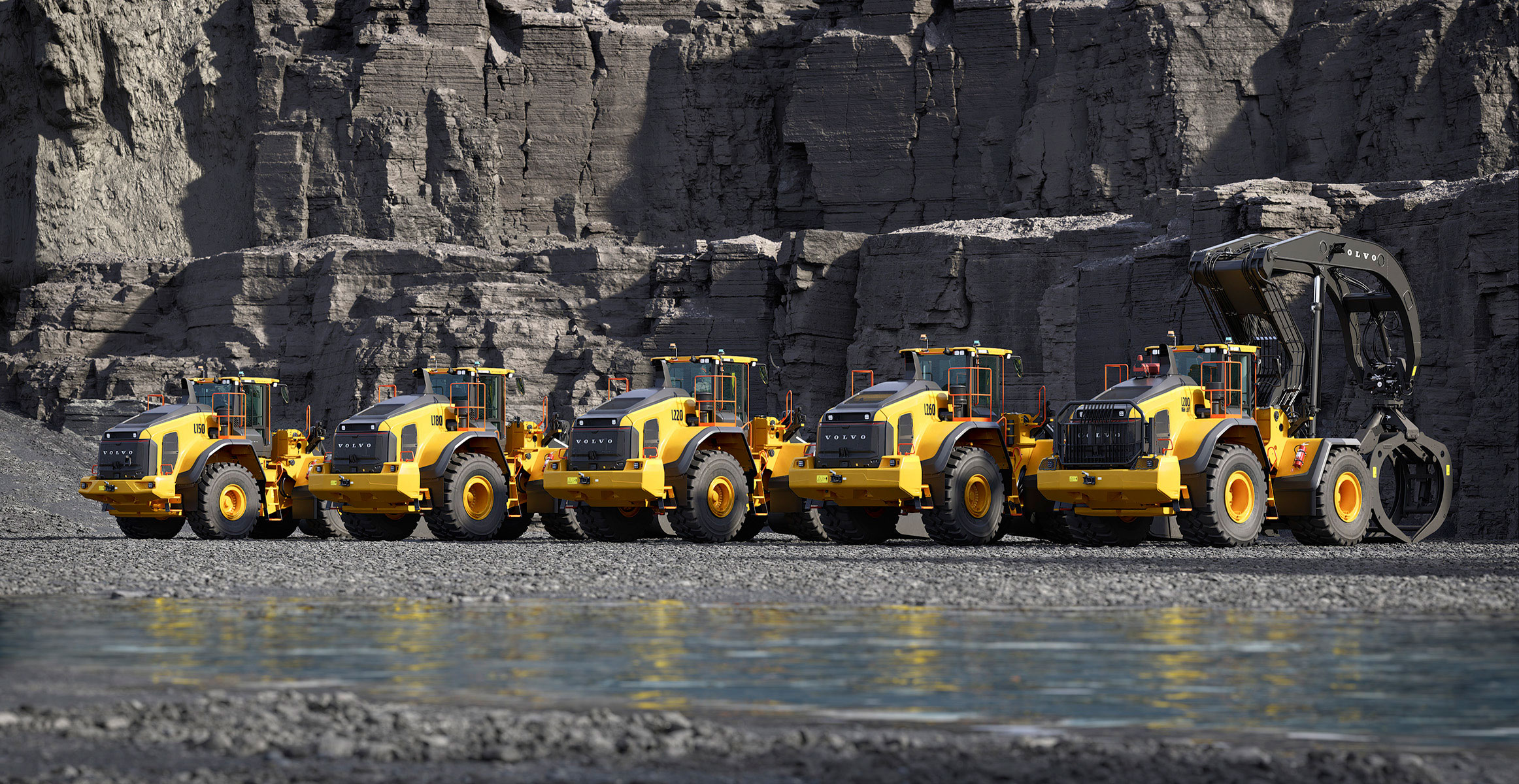 Wheel loader lineup