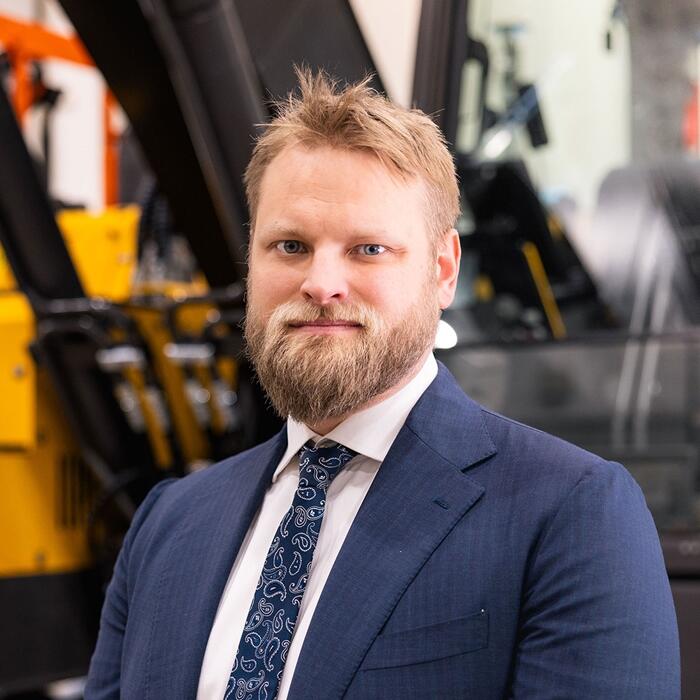 Olle Watz, excavator product manager at Volvo CE Region International.