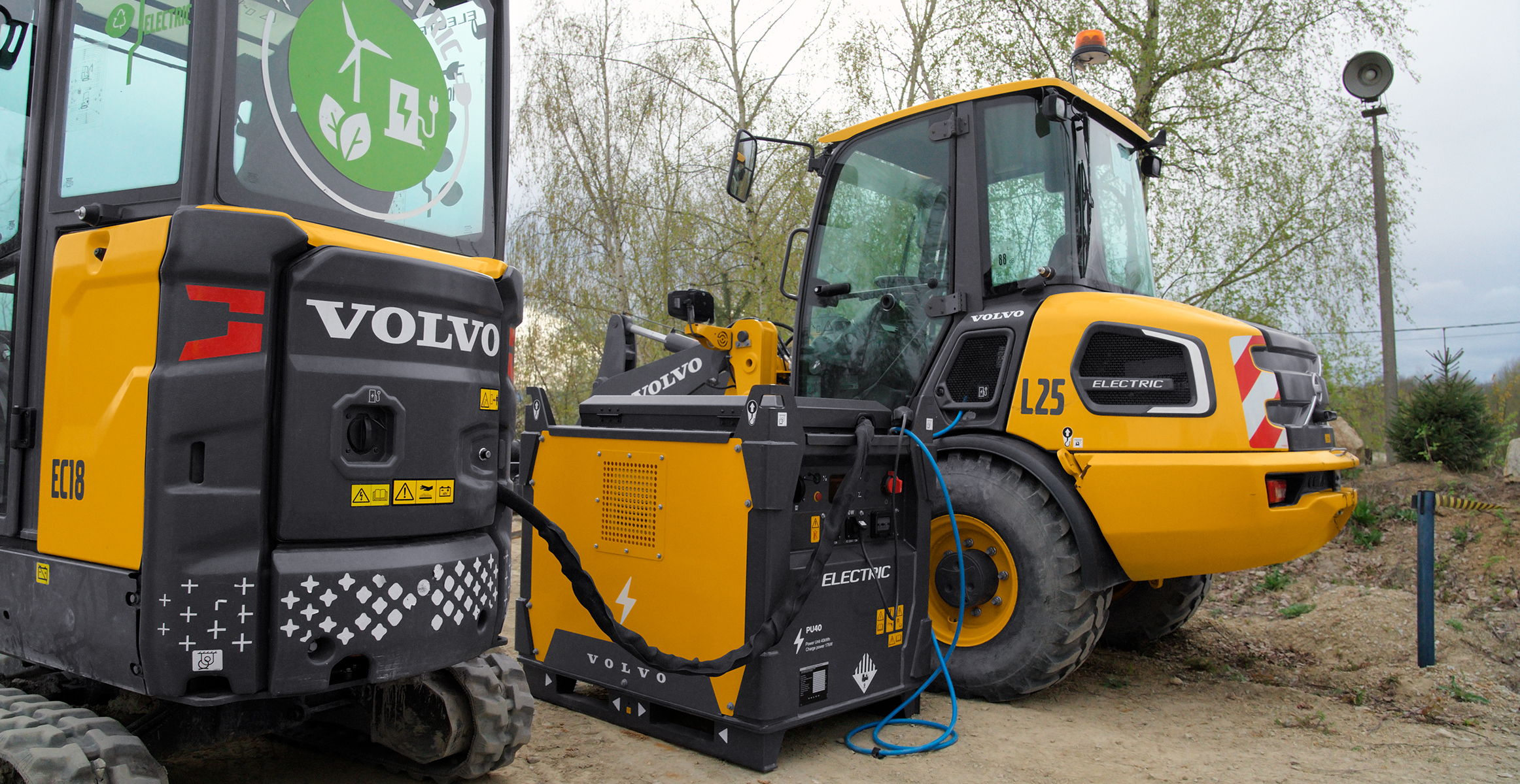 Volvo CE PU40, L25 & ECR25