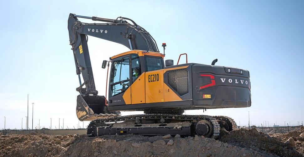 Volvo EC210 excavator