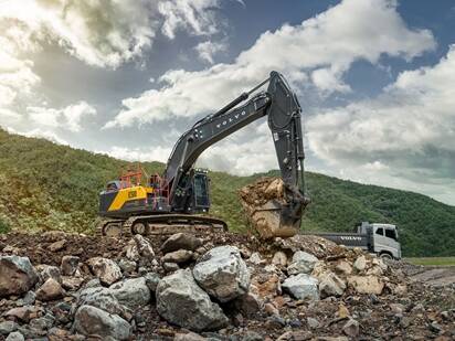 Excavadora Volvo EC500