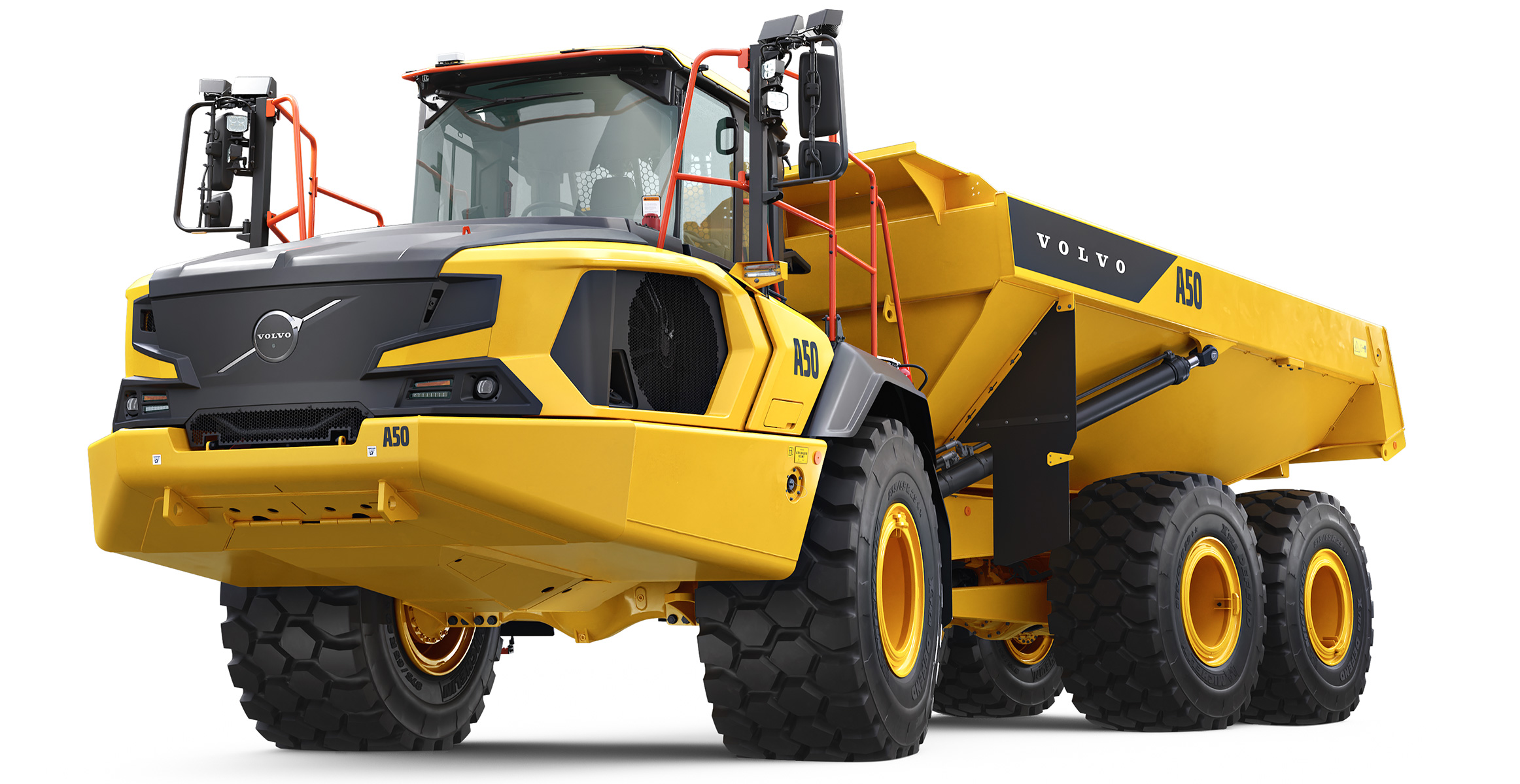 Nouveau tombereau articulé Volvo A50