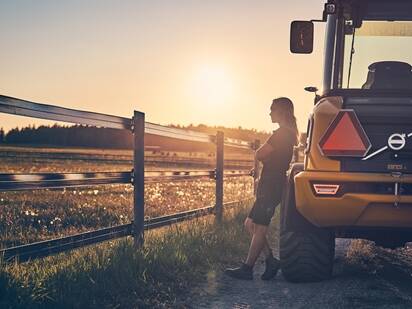 Electric agriculture at Menhammar stud farm